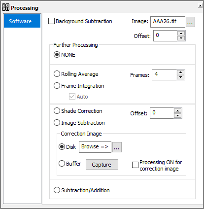 Software Processing 